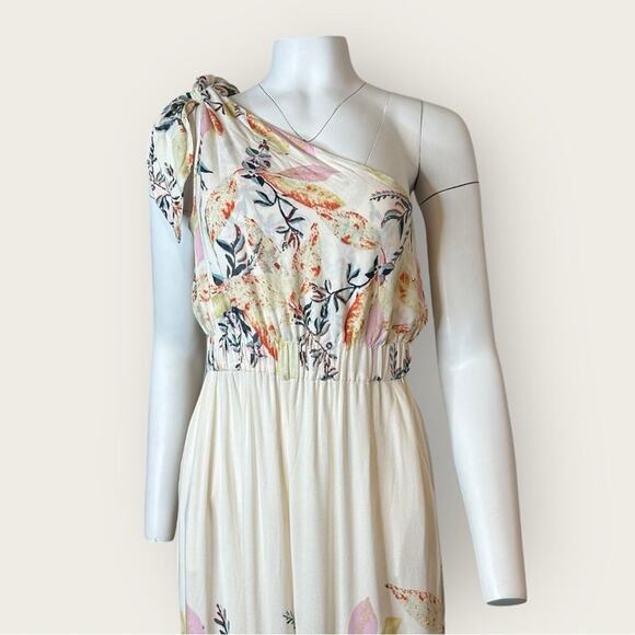 NWT | Free People | Island Time Wide Leg Jumpsuit | Ivory | Medium - Picture 13 of 15